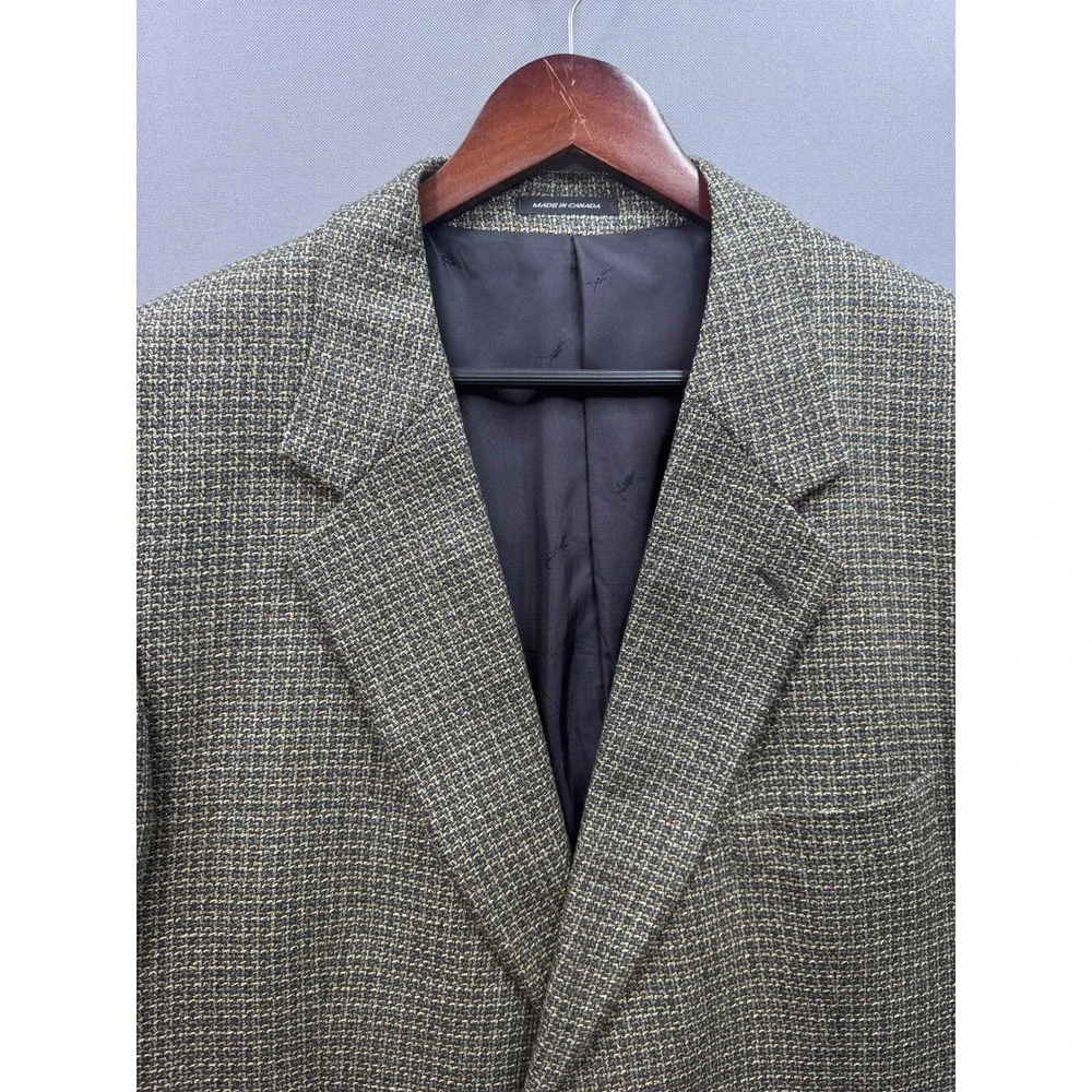 Yves‎ Saint Laurent Dillard's Blazer Men's Wool Silk Blend Suit Jacket